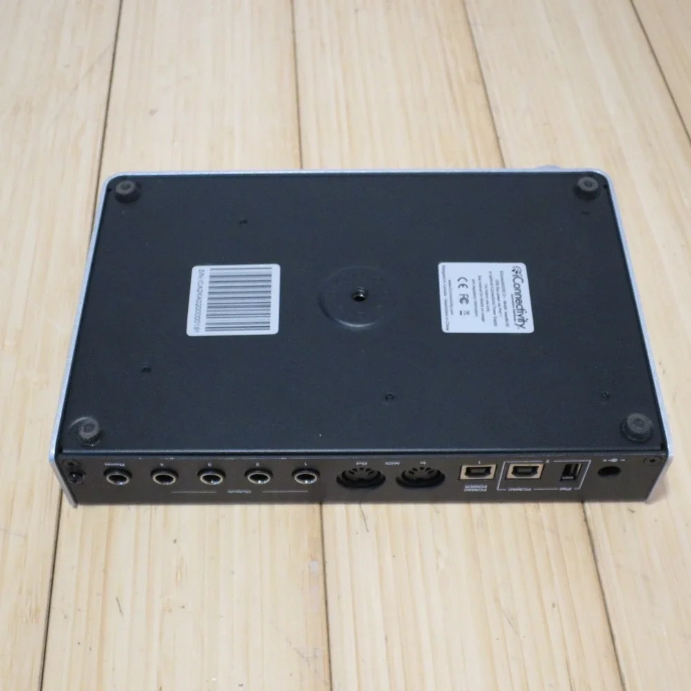 iConnectivity iConnectAUDIO2+‎ USB Audio Interface MIDI I/O Phantom Power
